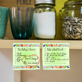 3カラフル" x 3" ポストイット