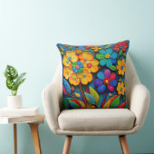 3カラフルDお洒落切花 クッション (椅子)