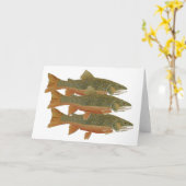 3カワマス カード (黄色い花)