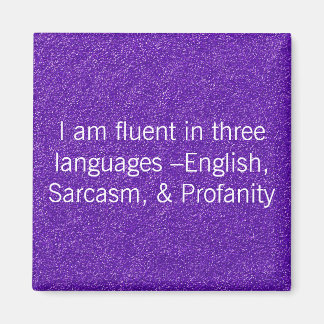 3カ国語に堪能である マグネット