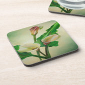 3カ素晴らしラ・ライリー植物性アクリル コースター (左側)