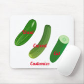 3キュウリThunder_Cove マウスパッド (マウス)