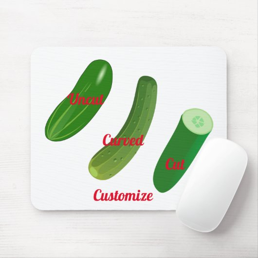 3キュウリThunder_Cove マウスパッド (マウス)