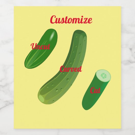 3キュウリThunder_Cove ワインラベル (シングルラベル)