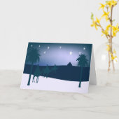 3キングスグリーティングカード カード (黄色い花)