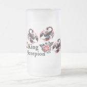 3キングスポルピオンビールグラス フロストグラスビールジョッキ (中央)