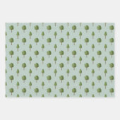 3ギフトラップのトピアリーガーデンセット ラッピングペーパーシート (正面2)