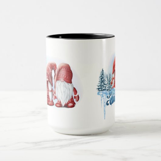 3クリスマスおもしろい格言コーヒーマグ マグカップ (中央)