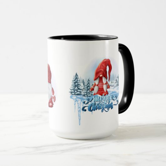 3クリスマスおもしろい格言コーヒーマグ マグカップ (正面右)