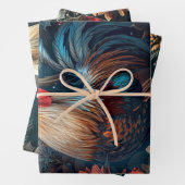 3クリスマスローターズデコページ ラッピングペーパーシート (インサイチュ)