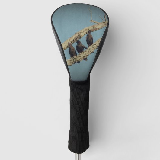 3クロウズゴルフヘッドカバー ゴルフヘッドカバー (正面)