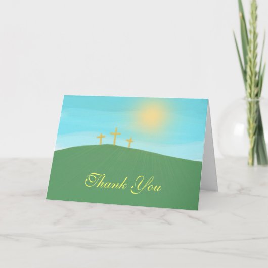 3クロス絵画ズ サンキューカード (正面)