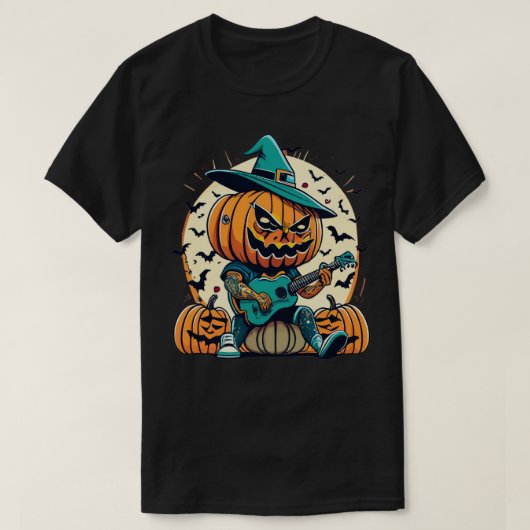 3クールのカボチャ Tシャツ (デザイン正面)