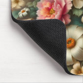 3クール Dフローラガーデンのデジタルアートワーク マウスパッド (コーナー)