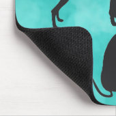 3グレイハイタリアンウンズ マウスパッド (コーナー)