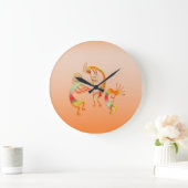 3ココペリ#51 ラージ壁時計 (ホーム)