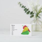 3コショウ 名刺 (スタンド正面)