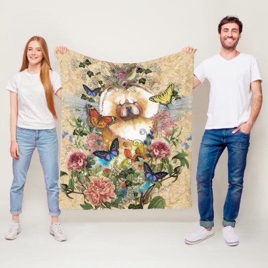 3サイズの米国のチャウフリースブランケットの間の天使 フリースブランケット (インサイチュ)