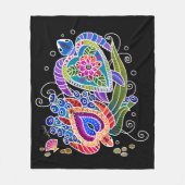 3サイズのBINDIフリースブランケット フリースブランケット (正面)