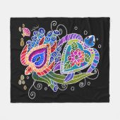 3サイズのBINDIフリースブランケット フリースブランケット (正面(横))