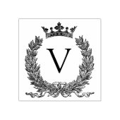 3サイズゴムスタンプモノグラムイニシャルレターV ラバースタンプ (インプリント)