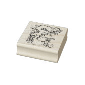 3サイズゴムスタンプモノグラムイニシャル文字G ラバースタンプ (スタンプ)