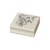 3サイズゴム印モノグラムイニシャル文字F ラバースタンプ (スタンプ)