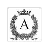 3サイズゴム印モノグラムイニシャルA ラバースタンプ (インプリント)