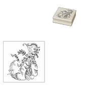 3サイズゴム印モノグラムイニシャルJ文字 ラバースタンプ (押印)