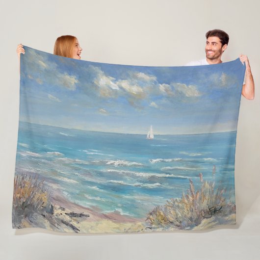 3サイズ展開 Sail On フリースブランケット (インサイチュ)