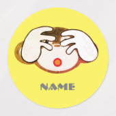 3サル ラベル (デザイン2)