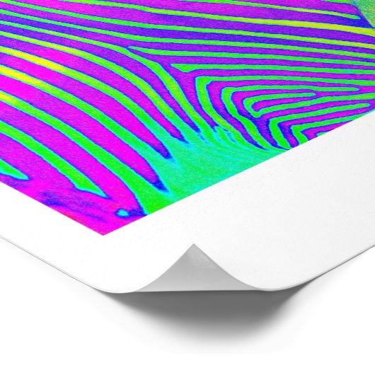 3シマウマ ポスター (角)