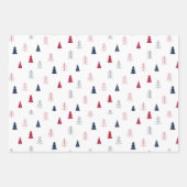 3シンプルの紙フラットシートセット ラッピングペーパーシート (正面2)