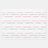 3シンプルの紙フラットシートセット ラッピングペーパーシート (正面)