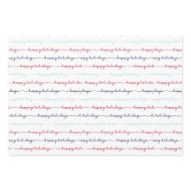 3シンプルの紙フラットシートセット