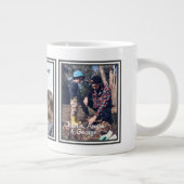 3シンプル枚の写真がお父様の日 ジャンボコーヒーマグカップ (右)