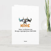 3スカイダイバー – オレンジ カード (裏面)