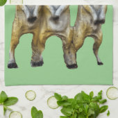 3スタンディングメルカッツサンダー_コーブ キッチンタオル (折り畳み)