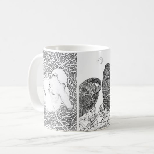 3ステージの生活イーグルスE15+E16 SWFL HOME コーヒーマグカップ (正面左)