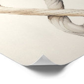 3ストランドのコード，サクラメント，デジタルプリント, Jes ポスター (角)