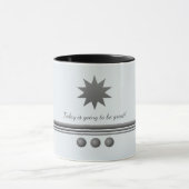 3スフィアシルバー文字プロフェッショナルマグ マグカップ (中央)