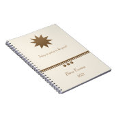 3スフィアブラシ金ゴールドとクリームプロフェッショナル ノートブック (右側)