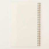 3スフィアブラシ金ゴールド&クリームプロフェッショナルプランナー プランナー手帳 (裏面)