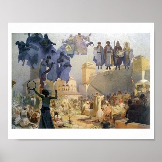 #3スラブ語の典礼の紹介、ミュシャ ポスター (正面)