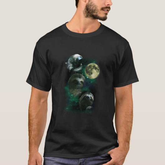 3スロスムーンパロおもしろいディ Tシャツ (正面)