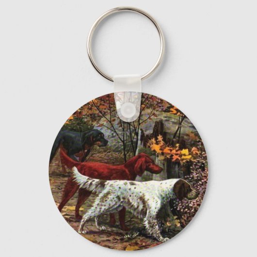 3セッターキーチェーン キーホルダー (正面)