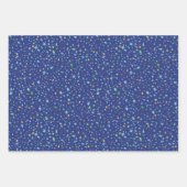 3セットのラッピング紙シート ラッピングペーパーシート (正面)