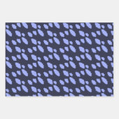 3セットの夜空ラッピング紙 ラッピングペーパーシート (正面3)