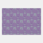 3セット今日、私は平和を選択す来る ラッピングペーパーシート (正面3)