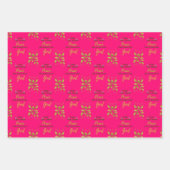 3セット今日、私は平和を選択す来る ラッピングペーパーシート (正面2)